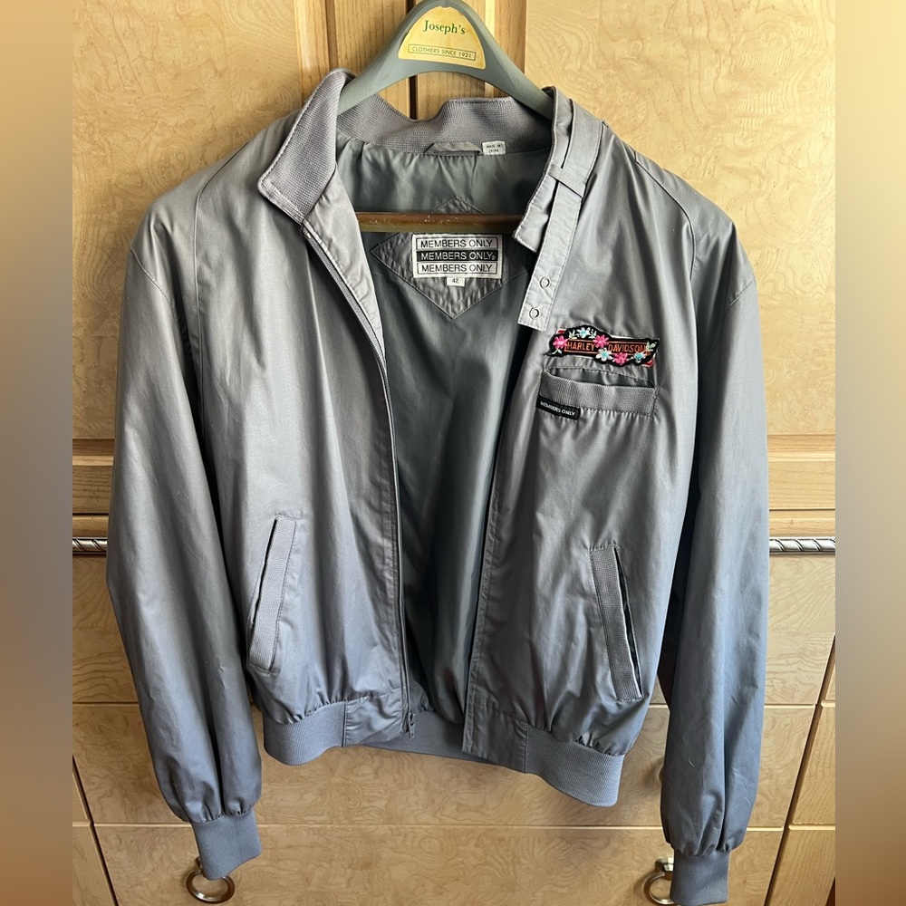 Members only vintage jacket